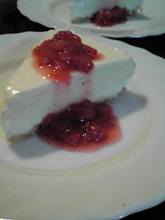 ふんわりレアチーズケーキ-レシピのメイン写真