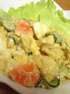 カレーポテトサラダ-レシピのメイン写真