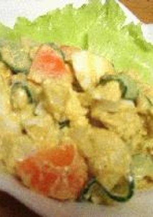 カレーポテトサラダ-レシピのメイン写真