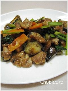 なすと豚肉の とろとろ醤油炒め-レシピのメイン写真