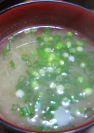 とろろ昆布の味噌汁-レシピのメイン写真