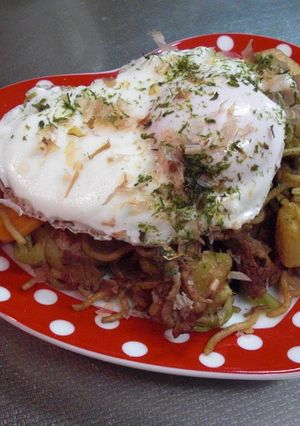 ♥じゃが芋入り焼きそば♥-レシピのメイン写真