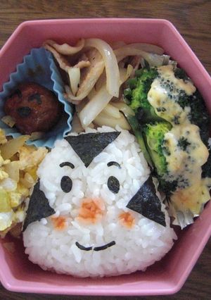 ◇キャラ弁◇　おむすびマン-レシピのメイン写真