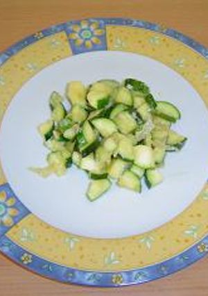 ズッキーニの パルメザン風味-レシピのメイン写真