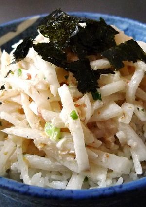 明太チーズ大根の納豆丼-レシピのメイン写真