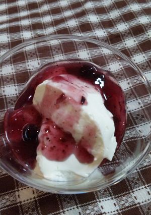 生ヨーグルトデザート-レシピのメイン写真