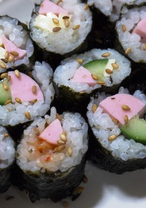 毎日でも食べたい！？簡単キムパプ♪-レシピのメイン写真