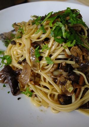Mixキノコのあっさりパスタ-レシピのメイン写真