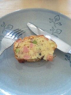 きのことベーコン、枝豆のケークサレ-レシピのメイン写真