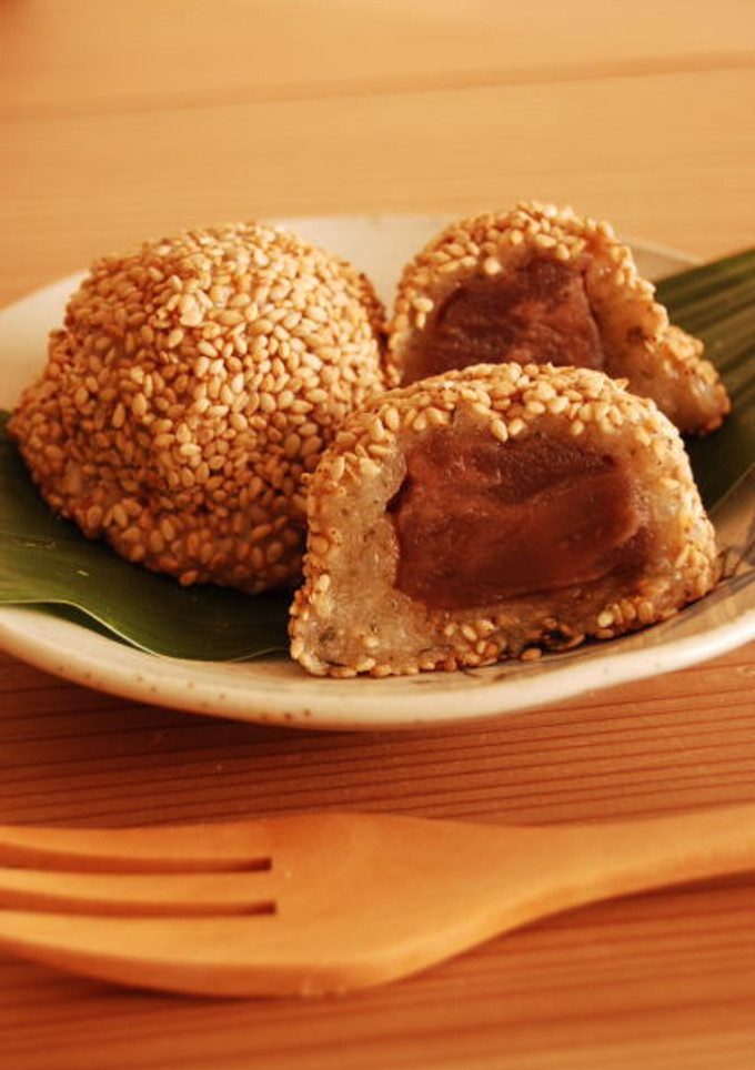 たった２分で。本格ごま大福-レシピのメイン写真