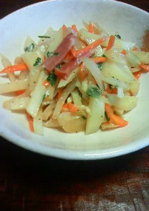 ホットサワーサラダ-レシピのメイン写真