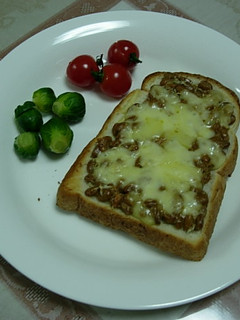 納豆じゃこチーズトースト-レシピのメイン写真
