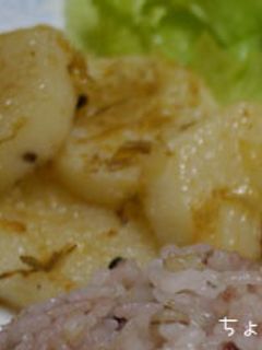めんつゆで「長芋のバター焼き」-レシピのメイン写真