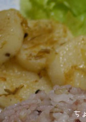 めんつゆで「長芋のバター焼き」-レシピのメイン写真