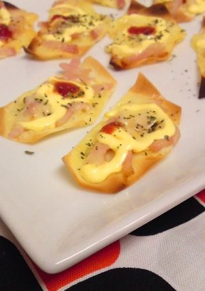 餃子の皮deピザチップ-レシピのメイン写真