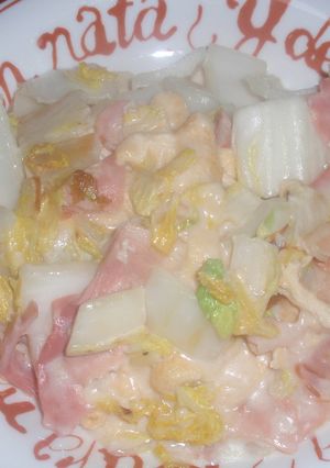 白菜のミルク煮-レシピのメイン写真