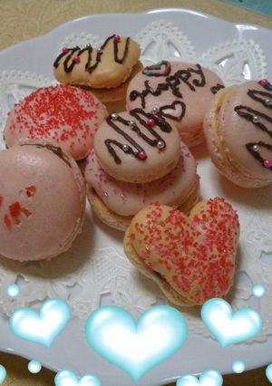 バレンタイン♪マカロン♡-レシピのメイン写真