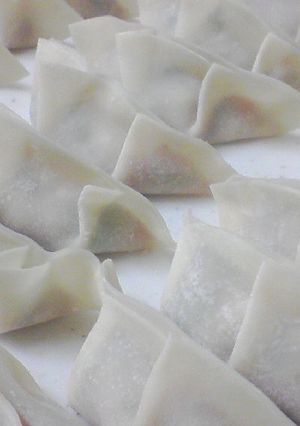 春の七草ぎょうざ★お豆腐入り♪-レシピのメイン写真