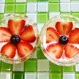 ** いちごでお花♥ **