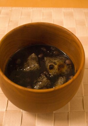 黒ごま風味のおしるこ～♪-レシピのメイン写真