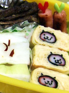 キャラ弁☆ネコの玉子焼き-レシピのメイン写真