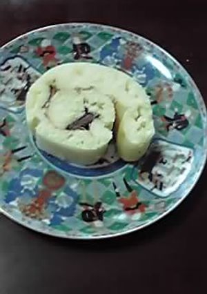 板チョコロールケーキ-レシピのメイン写真