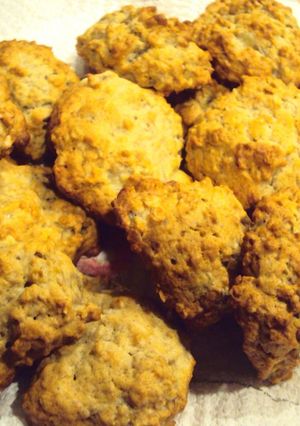 アメリカン風バナナオートミールクッキー☆-レシピのメイン写真