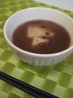 鏡開きに、缶詰めで簡単ぜんざい♪-レシピのメイン写真