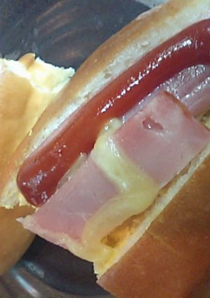 卵ベーコンドック-レシピのメイン写真