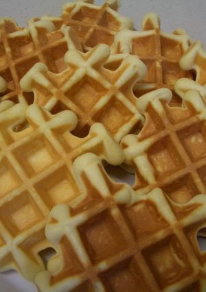 ホットケーキミックスで、超簡単ワッフル♪-レシピのメイン写真