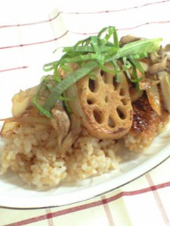 グリル野菜のマーマレード丼-レシピのメイン写真