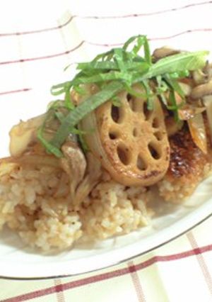 グリル野菜のマーマレード丼-レシピのメイン写真