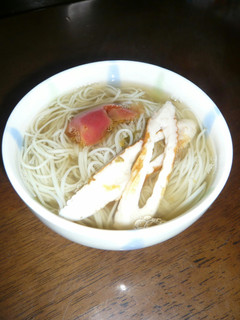 梅ぇ~そうめん-レシピのメイン写真