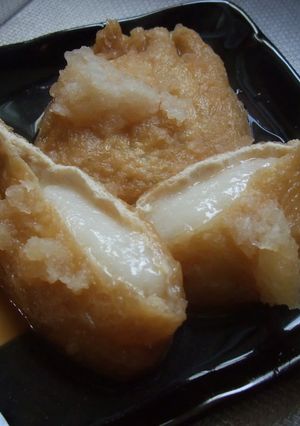 トローっとォィシー　お餅入り油揚煮-レシピのメイン写真