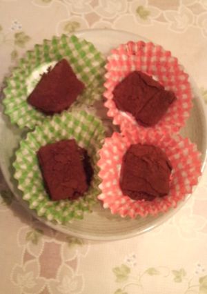 レンジで♪生チョコ風☆切り餅でチョコ餅-レシピのメイン写真