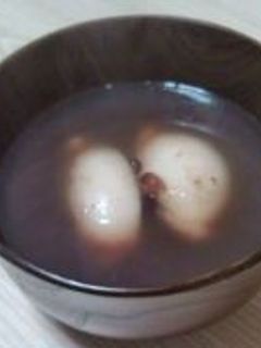 簡単☆ゆであずき缶でぜんざい-レシピのメイン写真