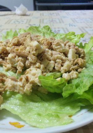 もう一品☆豆腐とシーチキンの炒め物！-レシピのメイン写真
