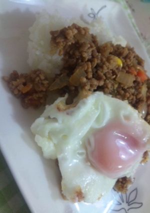 ケチャップでそぼろご飯-レシピのメイン写真