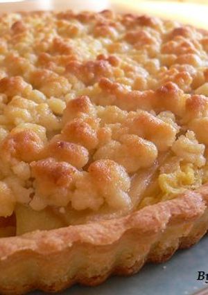 さつまいもとりんごのクランブルタルト-レシピのメイン写真