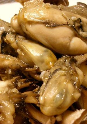 舞茸ダイエット！舞茸と牡蠣の炒め物-レシピのメイン写真