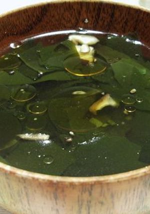 生姜でさっぱりぬくぬく★わかめスープ-レシピのメイン写真