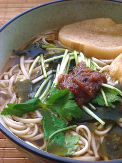 梅そば-レシピのメイン写真