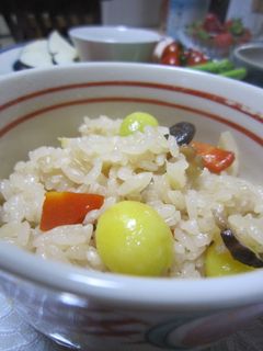 中華おこわ風★ふんわり炊きこみごはん-レシピのメイン写真
