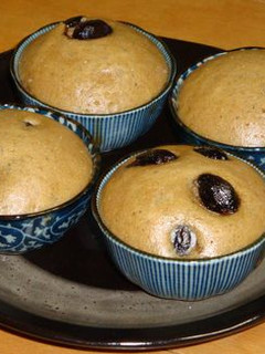 おせちの残りで☆黒豆黒糖蒸しパン-レシピのメイン写真