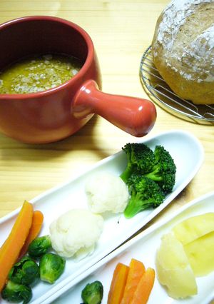 豆乳バーニャカウダ-レシピのメイン写真