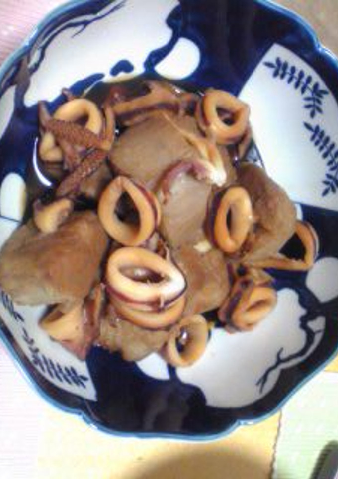 里芋とイカの煮物-レシピのメイン写真