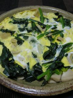 高野豆腐の卵とじ-レシピのメイン写真