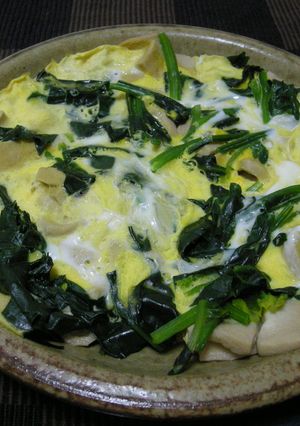 高野豆腐の卵とじ-レシピのメイン写真