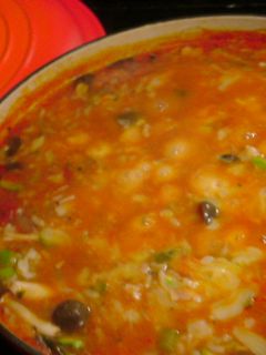 リゾットがたまらない!美味しいトマト鍋♪-レシピのメイン写真