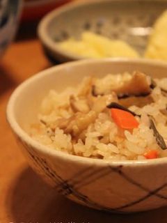 山菜おこわ☆炊飯ジャーで♪-レシピのメイン写真